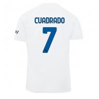 Pánský Fotbalový dres Inter Milan Juan Cuadrado #7 2023-24 Venkovní Krátký Rukáv